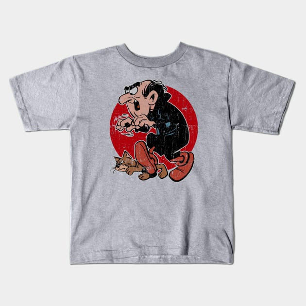 Vintage Gargamel Kids T-Shirt by OniSide